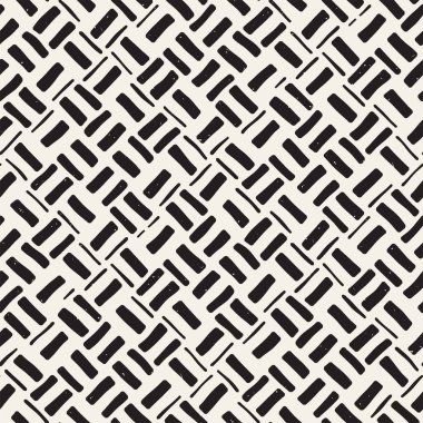 Elle çizilmiş sorunsuz yinelenen desen fayans hatları ile. Grungy freehand arka plan dokusu.