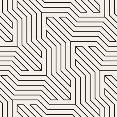 Vektör kusursuz desen. Modern stil soyut doku. Tekrarlanan geometrik fayanslar