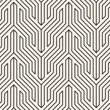 Vektör kusursuz desen. Modern stil soyut doku. Tekrarlanan geometrik fayanslar