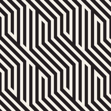 Vektör kusursuz desen. Modern stil soyut doku. Tekrarlanan geometrik fayanslar