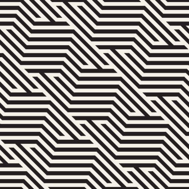 Vektör kusursuz desen. Modern stil soyut doku. Tekrarlanan geometrik fayanslar