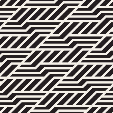 Vektör kusursuz desen. Modern stil soyut doku. Tekrarlanan geometrik fayanslar