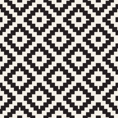 Kusursuz yüzey geometrik tasarımı. Tekrarlanan fayans süsleme arka planı. Vektör şekilleri deseni