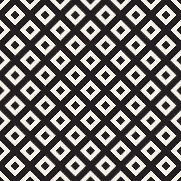 세련 된 라인 격자입니다. 민족 흑백 텍스처입니다. 추상적인 기하학적 배경 디자인입니다. 원활한 벡터 패턴. — 스톡 벡터