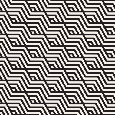 Vektör seamless modeli. Modern şık soyut doku. Geometrik yinelenen