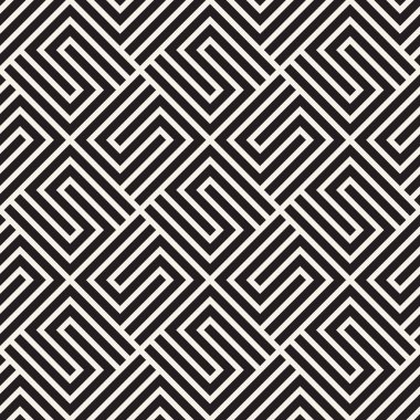 Vektör kusursuz desen. Modern stil soyut doku. Tekrarlanan geometrik fayanslar