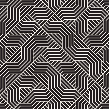 Vektör kusursuz desen. Modern stil soyut doku. Tekrarlanan geometrik fayanslar