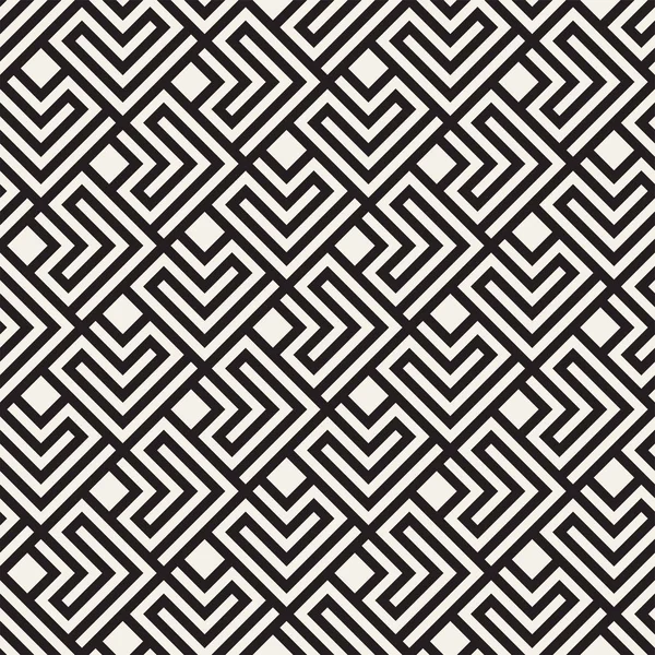 Vektornahtloses Gittermuster. moderne stilvolle Textur mit monochromen Spalieren. sich wiederholendes geometrisches Raster. einfacher Design-Hintergrund. — Stockvektor