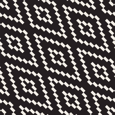 Kusursuz yüzey geometrik tasarımı. Tekrarlanan fayans süsleme arka planı. Vektör şekilleri deseni