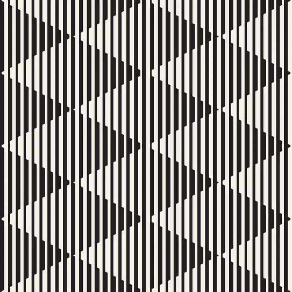 Векторный бесшовный черно-белый полутоновый рисунок сетки. Абстрактный геометрический фон . — стоковый вектор