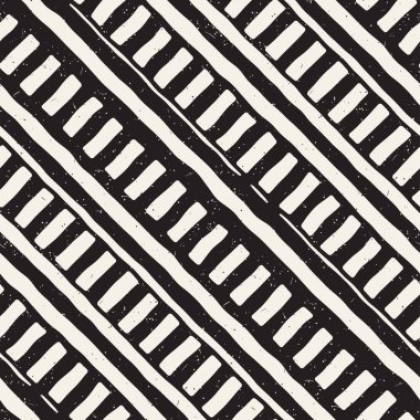 Elle çizilmiş sorunsuz yinelenen desen fayans hatları ile. Grungy freehand arka plan dokusu.