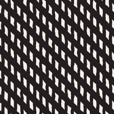 Elle çizilmiş çizgiler seamless modeli. Soyut geometrik döşeme arka plan. FreeHand siyah beyaz doku.