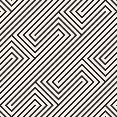 Vektör seamless modeli. Modern şık soyut doku. Geometrik yinelenen