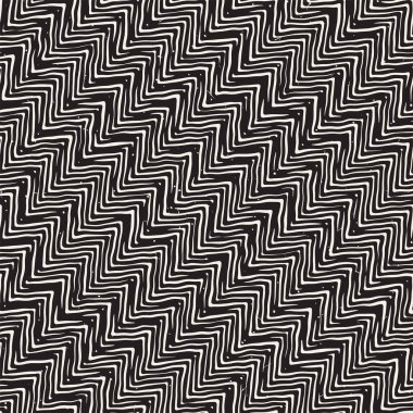 Basit mürekkep geometrik desen. Tek renkli siyah ve beyaz konturlar arka plan. Senin tasarı için çizilen mürekkep doku el