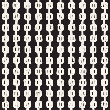 Elle çizilmiş çizgiler seamless grungy modeli. Siyah ve beyaz soyut geometrik Yinelenen doku.