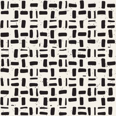 Elle çizilmiş sorunsuz yinelenen desen fayans hatları ile. Grungy freehand arka plan dokusu.