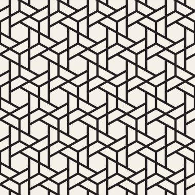 Vektör sorunsuz soyut şekiller desen. Modern şık çizgiler doku. Geometrik fayans yinelenen