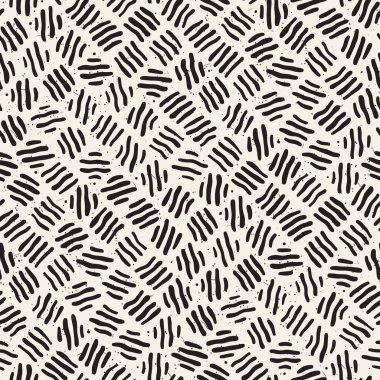 Serbest Seamless modeli. Vektör soyut kaba hatları arka plan. Elle çizilmiş vuruş.