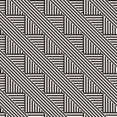 Eğimli çizgiler Modern doku yinelenen. Basit normal arka plan. Geometrik Seamless Modeli.
