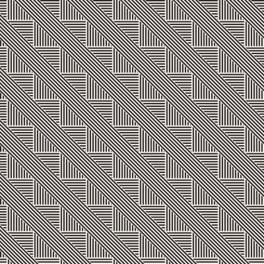 Eğimli çizgiler Modern doku yinelenen. Basit normal arka plan. Geometrik Seamless Modeli.