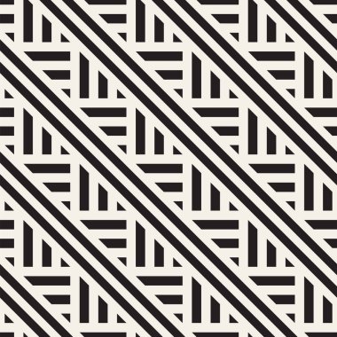 Eğimli çizgiler Modern doku yinelenen. Basit normal arka plan. Geometrik Seamless Modeli.