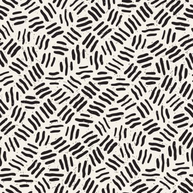 Serbest Seamless modeli. Vektör soyut kaba hatları arka plan. Elle çizilmiş vuruş.