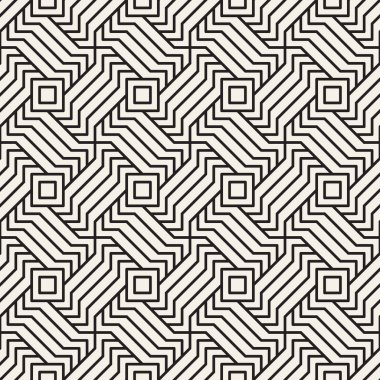 Vektör seamless modeli. Modern şık soyut doku. Geometrik yinelenen