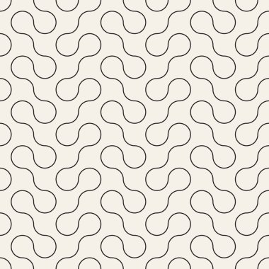 Vektör kusursuz desen. Modern stil soyut doku. Tekrarlanan geometrik fayanslar