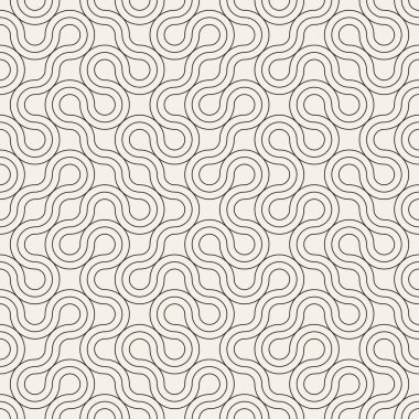 Vektör kusursuz desen. Modern stil soyut doku. Tekrarlanan geometrik fayanslar