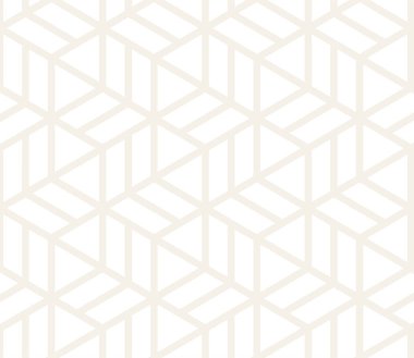 Vektör seamless ince modeli. Modern şık soyut doku. Geometrik fayans yinelenen