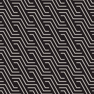 Vektör seamless modeli. Modern şık soyut doku. Geometrik yinelenen