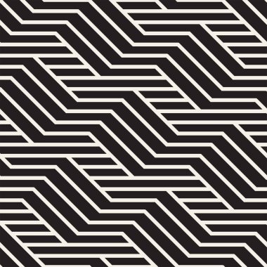 Vektör seamless modeli. Modern şık soyut doku. Geometrik yinelenen