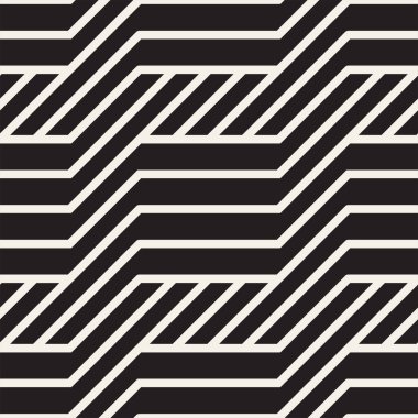 Vektör seamless modeli. Modern şık soyut doku. Geometrik yinelenen