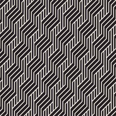 Vektör seamless modeli. Modern şık soyut doku. Geometrik yinelenen