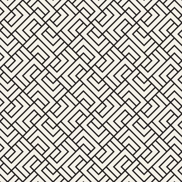 Vektornahtloses Gittermuster. moderne stilvolle Textur mit monochromen Spalieren. sich wiederholendes geometrisches Raster. einfacher Design-Hintergrund — Stockvektor