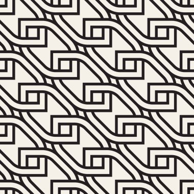 Vektör kusursuz desen. Modern stil soyut doku. Tekrarlanan geometrik fayanslar