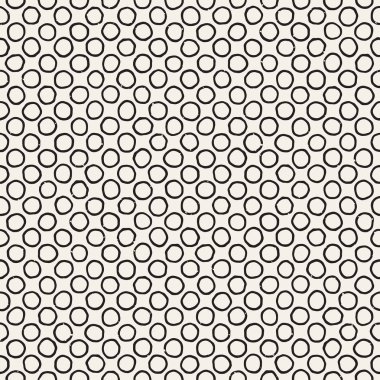 Elle çizilmiş çizgiler seamless grungy modeli. Siyah ve beyaz soyut geometrik Yinelenen doku.