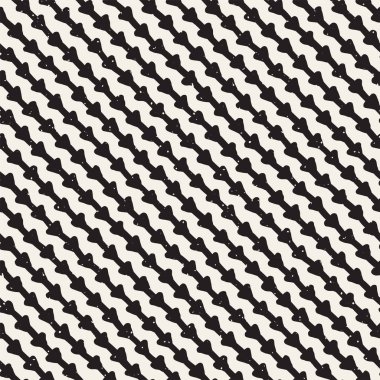 Basit mürekkep geometrik desen. Tek renkli siyah ve beyaz konturlar arka plan. Tasarımınız için çizilen mürekkep doku el