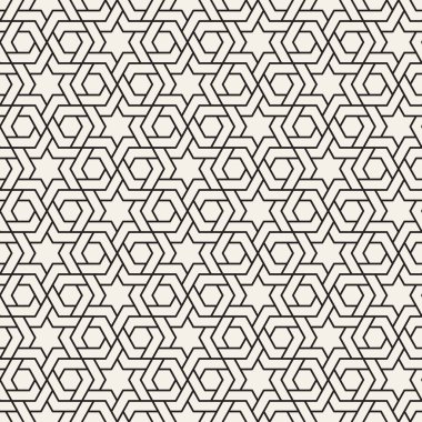 Vektör kusursuz desen. Modern stil soyut doku. Tekrarlanan geometrik fayanslar
