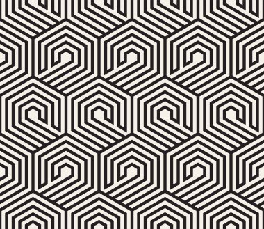 Vektör kusursuz desen. Modern stil soyut doku. Tekrarlanan geometrik fayanslar