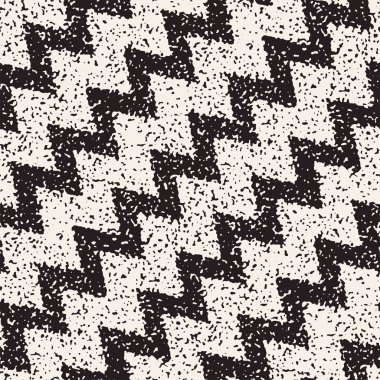 Gürültülü soyut geometrik şekiller arka plan dokulu. Vektör Dikişsiz grungy desen.