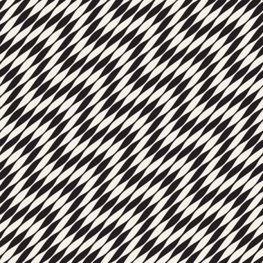 Sorunsuz dalgalanma desen. Yinelenen vektör doku. Dalgalı grafik arka plan. Basit çizgiler