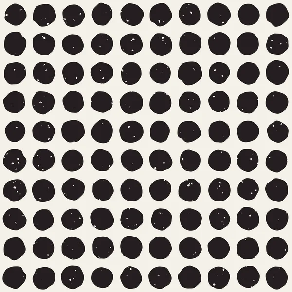 Simpelt blæk geometrisk mønster. Monokrom sort og hvid streger baggrund. Håndtegnet blæk tekstur til dit design – Stock-vektor