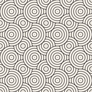 Vektör kusursuz desen. Modern stil soyut doku. Tekrarlanan geometrik fayanslar