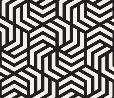 Vektör kusursuz desen. Modern stil soyut doku. Tekrarlanan geometrik fayanslar