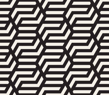 Vektör kusursuz desen. Modern stil soyut doku. Tekrarlanan geometrik fayanslar