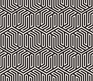 Vektör kusursuz desen. Modern stil soyut doku. Tekrarlanan geometrik fayanslar
