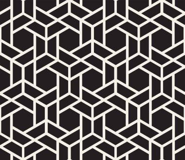 Vektör kusursuz desen. Modern stil soyut doku. Tekrarlanan geometrik fayanslar