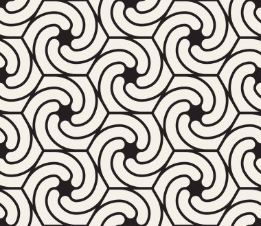 Vektör kusursuz desen. Modern stil soyut doku. Tekrarlanan geometrik fayanslar