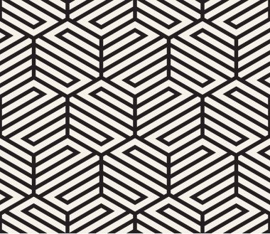 Vektör kusursuz desen. Modern stil soyut doku. Tekrarlanan geometrik fayanslar